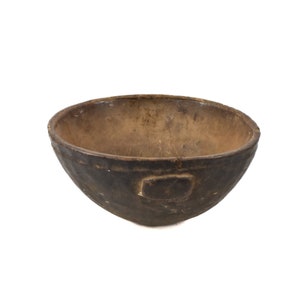 Nupe Wood Bowl Nigeria