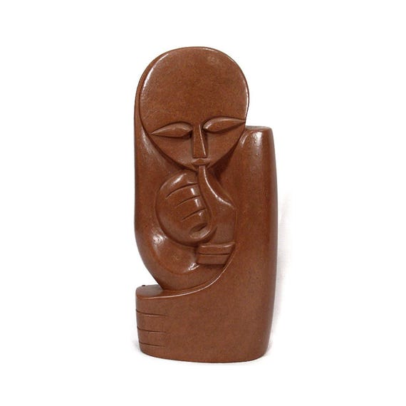 ショナ族の親指吸盤彫刻 ジンバブエ - Etsy 日本