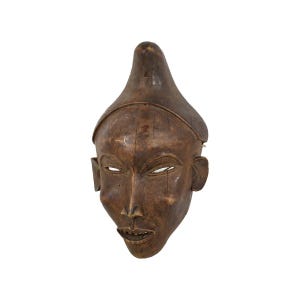 Luba Mask Congo Wood Congo