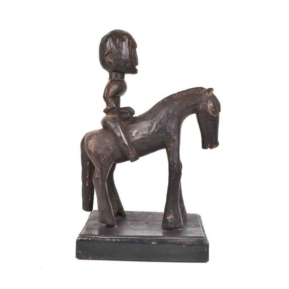 マリ ドゴン族 木製オブジェ馬 マリ ドゴン族 木製オブジェ馬