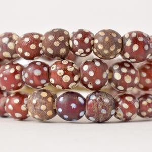 Venetian Skunk Red Trade Beads