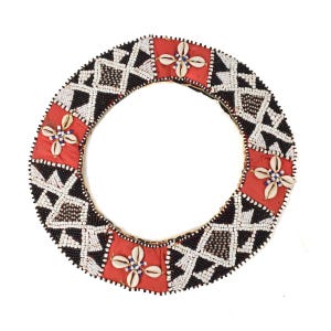 Kuba Perlenkragen Kongo