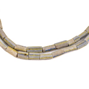 Krobo &quot;Recycled&quot; Powder Glass Beads Ericson Collection 38 Inch