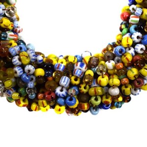 Collar de boda mauritano con cuentas comerciales