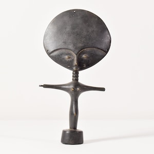 Asante Akua&#39;ba Fertility Doll With Beads Ghana
