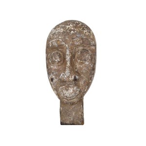 Ibibio Eket Mask Small Flat Cross River Nigeria