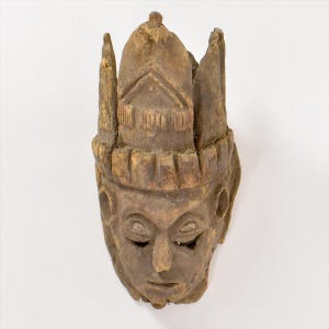 Yoruba Mask Wood Nigeria