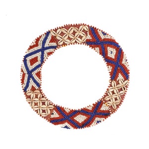 Kuba Perlenkragen Kongo
