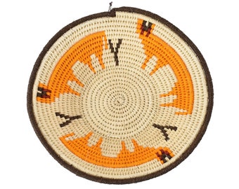 Animal Agave Sisal Handwoven Basket Eswatini