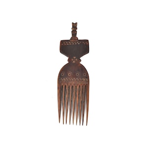 Nyamwezi Mwana Hiti Figural Comb Tanzania