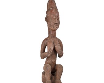フォークアート ヨルバ族 人形 アフリカ ナイジェリア　民藝 オブジェ フォークアート ヨルバ族 人形 アフリカ ナイジェリア 民藝 オブジェ