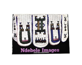 Libro de arte con imágenes ndebele
