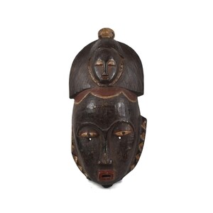 Baule Portrait Mask Côte d&#39;Ivoire