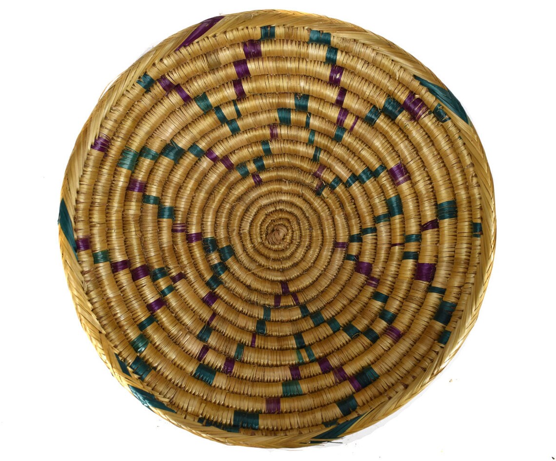 Hausa Basket Bowl Nigeria Handwoven Women African Art 130602 Etsy