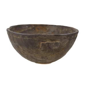 Cuenco de madera de Nupe Nigeria