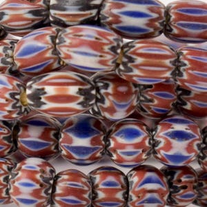 5 Layer Chevron Trade Beads 32 Inch India