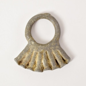 Metal Ring Silver Pendant Ethiopia