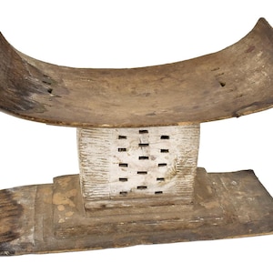 Asante Dwa Wood Stool Ghana