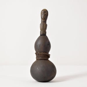 Nyamwezi Diviner&#39;s Medicine Gourd Tanzania