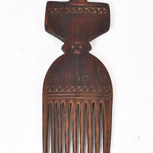 Nyamwezi Comb Mwana Hiti retailer Figural Tanzania African Art 141383