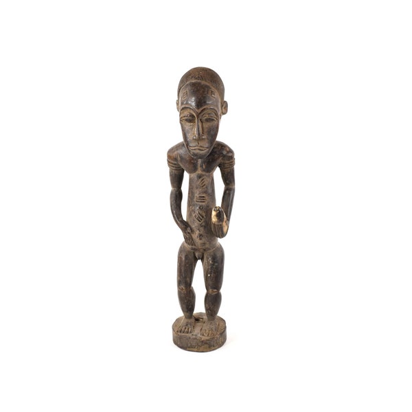 Bamileke Holz geschnitzte Figur Kamerun