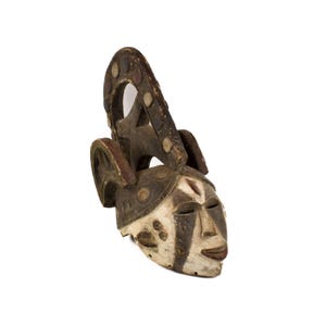 Igbo Helmet Wood Mask Nigeria