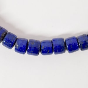 Indian Dark Blue Glass Necklace
