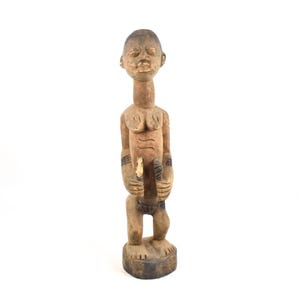 Figurine yoruba debout Nigeria 25 pouces