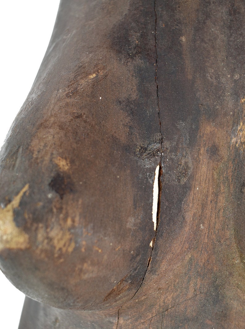 Makonde Pregnant Belly Mask Njorowe African Art 128911 Etsy