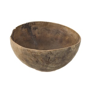 Nupe Wood Bowl Nigeria