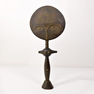 Asante Akua&#39;ba Fertility Doll With Beads Ghana