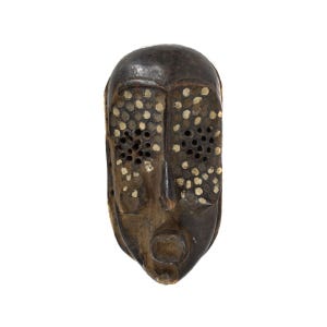 Teke Carved Wood Mask Congo