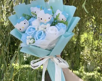 スウィートキティブルームズ - ハローキティフラワーブーケ - Etsy 日本