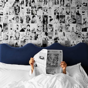 Cool Anime Wall Mural - Manga Collage for Kids Bedroom – Anime Wallpaper for Walls, Vinyl Peel and Stick Wall Collage, Anime Collage Decor