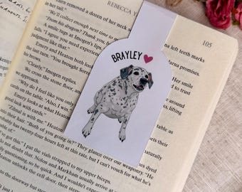 Segnalibro personalizzato con foto di animali domestici / Regalo personalizzato per amanti di cani e gatti