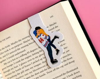 Hockey Romance Bookmark Set | Magnetic Bookmarks | Hockey Romance Gifts | Reader Accessories | Laminated Bookmarks