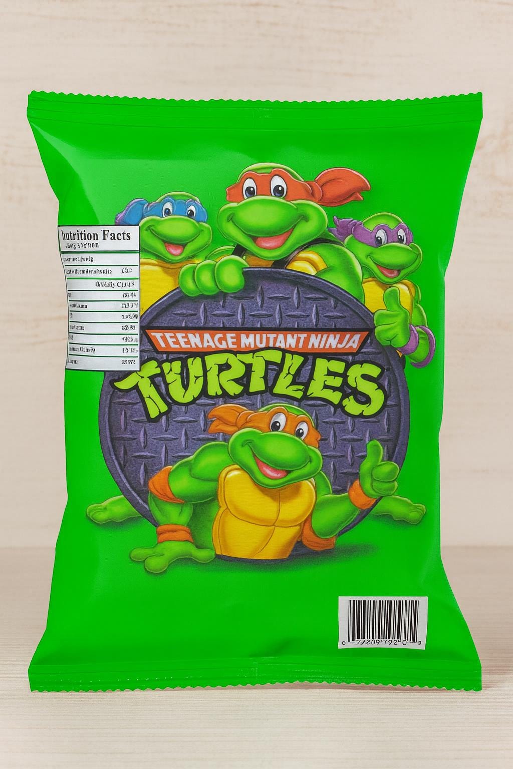 Fake Ninja Rurtle Label Teenage Mutant Ninja Turtles Chip Bag and Capri Sun Juice Label - Etsy