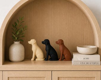 Labrador Retriever 3D Print Figure - Labrador Retriever statue -Labrador Retriever - Dog Figures