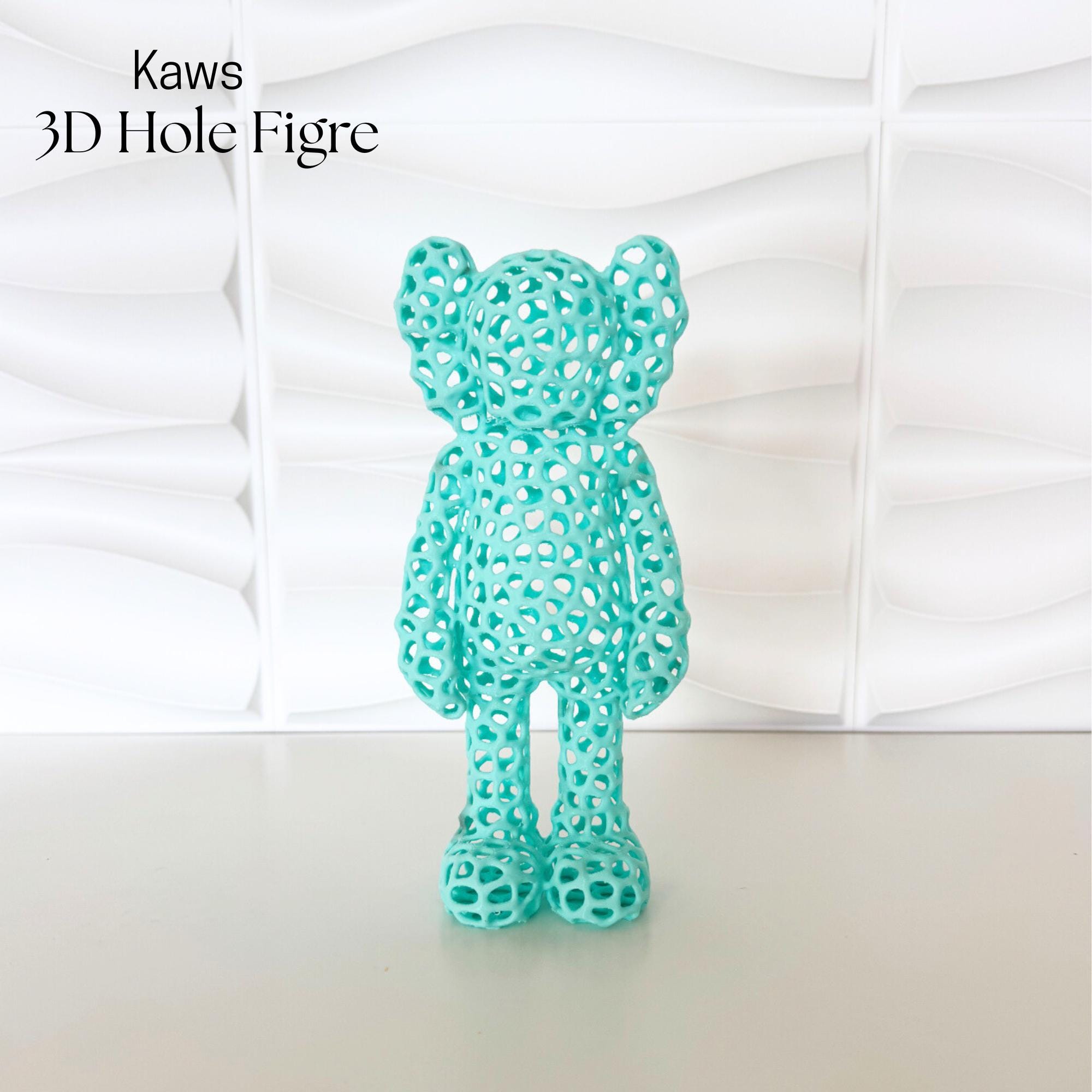 Brick Kaws 3D Print - Kaws Brick Print - 3D Bear - 3D Bear Brick
