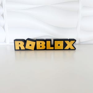 Roblox Party Decor - -Roblox sign- Roblox Box Name - Roblox Birthday Decorations - Roblox Decor - Roblox Party Decor