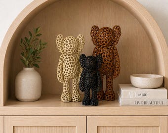 Brick Kaws 3D Print - Kaws Brick Print - 3D Bear - 3D Bear Brick Kaws - Kaws Doll - Kaws - Kaws 3D print - Holy Kaw 3D Print - Kaws Family