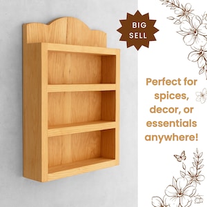 Vintage Shelf Decor | Lenox Spice Shelf | Spice Rack Display | Lenox Village Collection | Lenox Display Shelf | Mary Lennox