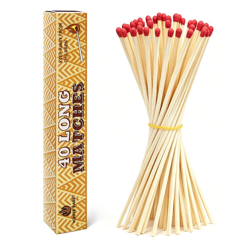 Matches Design Cigar Matches Wood - Etsy
