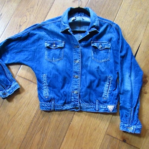 Vintage 80s Guess Jean Jacket - Etsy