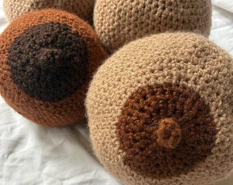 Breastfeeding model crochet breast multicolor midwife doula lactation tool