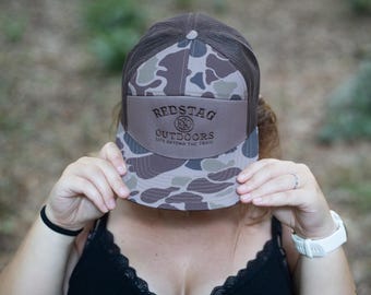 Casquette trucker camouflage à sept panneaux RSO