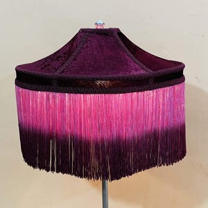 Lampshade burgundy lampshade table lampshade victorian lampshade floor lampshade velvet lampshade vintage lampshade pendant lampshade