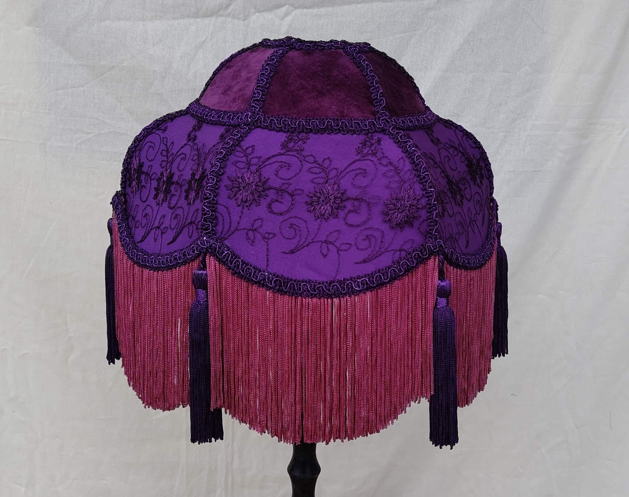 Purple lamp shade - Etsy 日本
