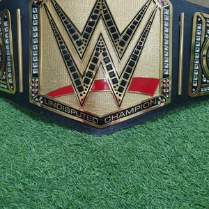 New Undisputed World Championship Belt Wrestling Replica Title belt