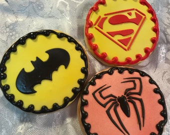 Super Hero - Sugar Cookies